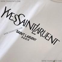 サンローラン コピー コットンジャージーTシャツ Sax34382