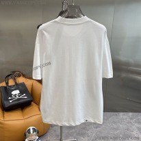 サンローラン スーパーコピー リバースロゴ 半袖Tシャツ Sax51589