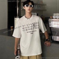 メゾンマルジェラ 偽物 Tシャツ ホワイト Mad86319