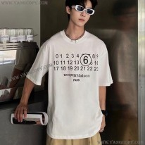 メゾンマルジェラ 偽物 Tシャツ ホワイト Mad86319