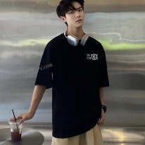 メゾンマルジェラ スーパーコピー Tシャツ 激安 ブラック Mag32735