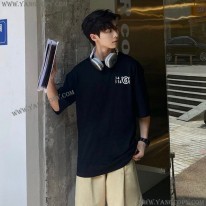 メゾンマルジェラ スーパーコピー Tシャツ 激安 ブラック Mag32735