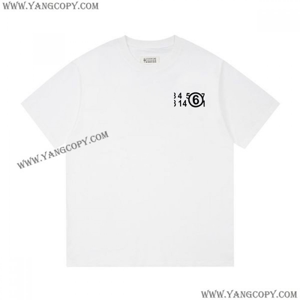 メゾンマルジェラ スーパーコピー Tシャツ ホワイト Mas19884