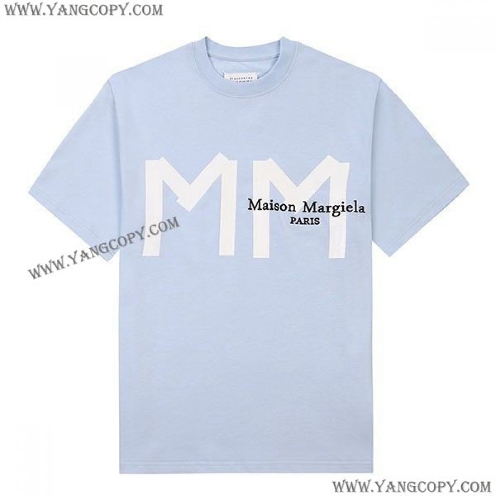 メゾンマルジェラ コピー ラウンドネック Tシャツ Mag23404