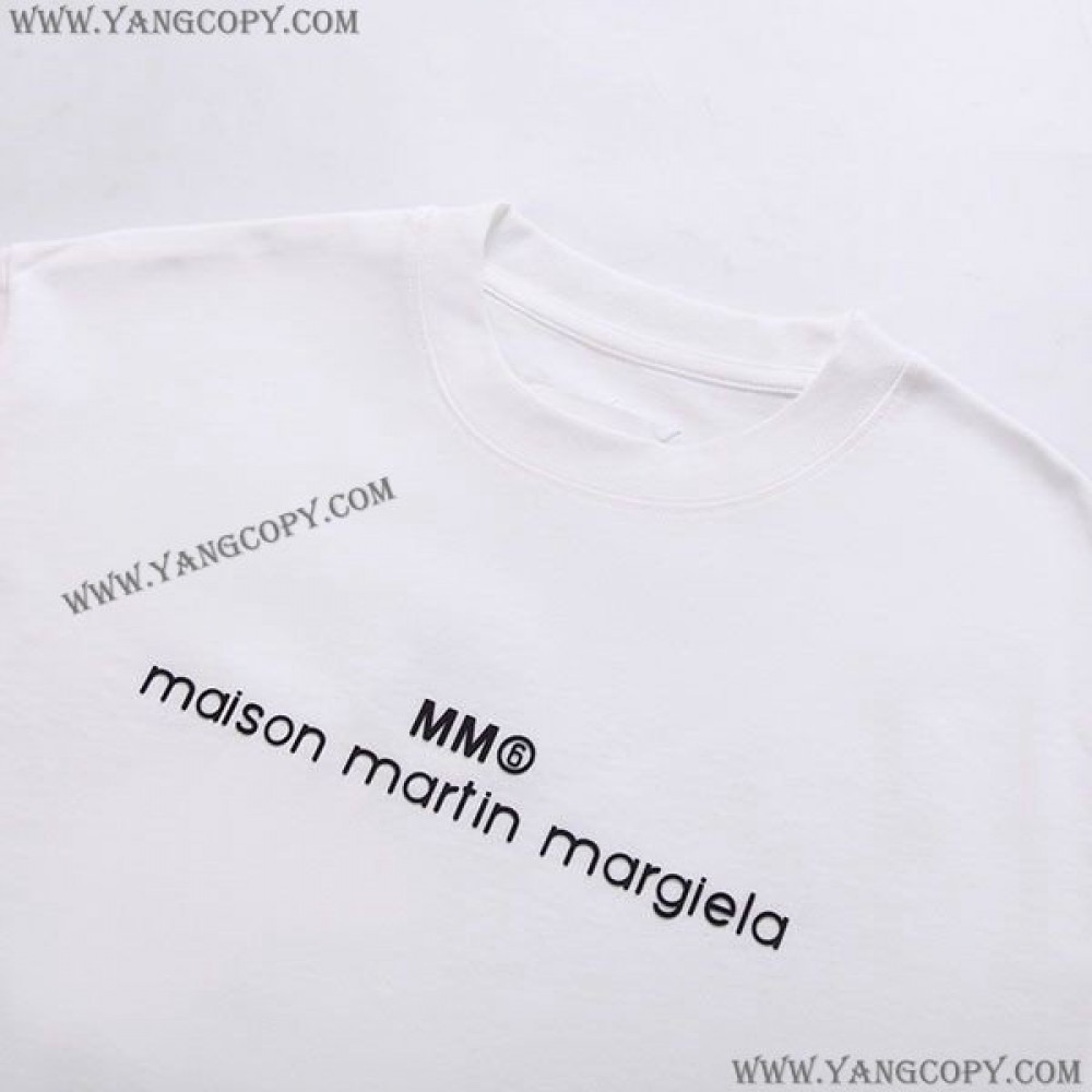 メゾンマルジェラ コピー ラウンドネック Tシャツ Mac49796