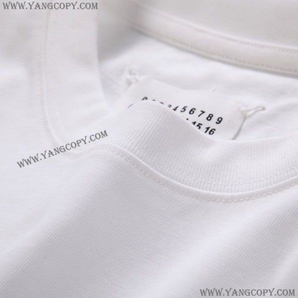 メゾンマルジェラ コピー ラウンドネック Tシャツ Mac49796