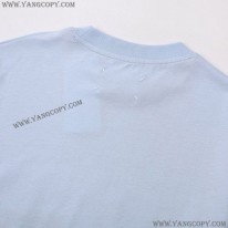 メゾンマルジェラ スーパーコピー ロゴ ピンクTシャツ Mao96948