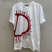 ヴァレンティノ 偽物 LOVE Vロゴ コットン 半袖 Tシャツ Vun15448