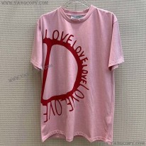 ヴァレンティノ スーパーコピー LOVE Vロゴ コットン 半袖 Tシャツ Vun68592