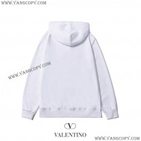 ヴァレンティノ コピー パーカー ロゴ フーディ スウェットシャツ 2色 Vuh84871