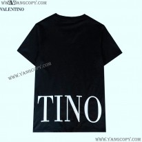 ヴァレンティノ スーパーコピー Tシャツ VLTN コットンロゴ Vug98960