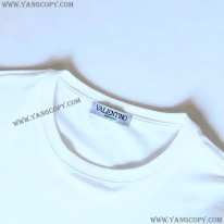 ヴァレンティノ スーパーコピー Tシャツ VLTN コットンロゴ Vug98960