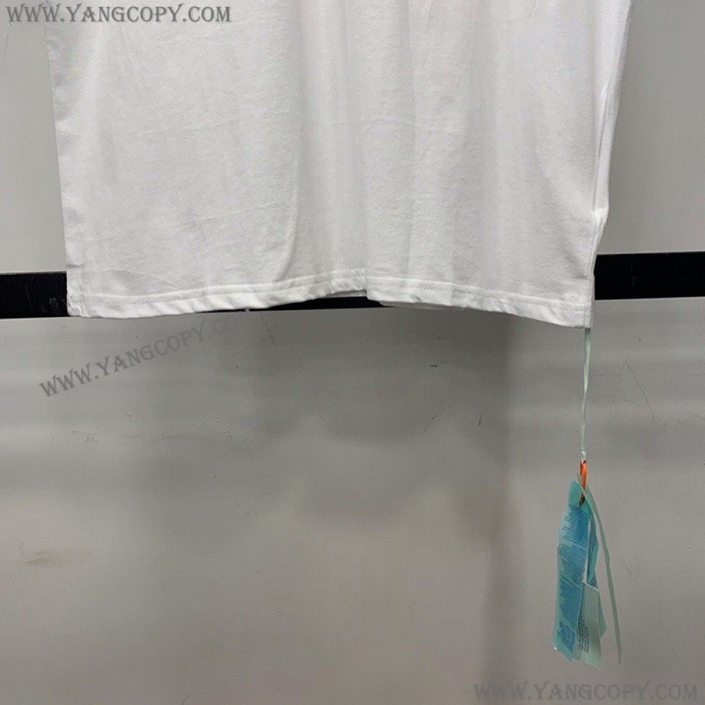 オフホワイト スーパーコピー Tシャツ スプレー カラバッジョ スリムフィット off48995