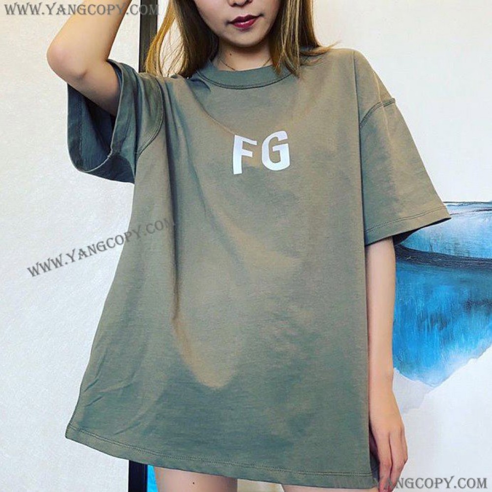 フィアオブゴッド スーパーコピー FG Tシャツ グリーン fit11955