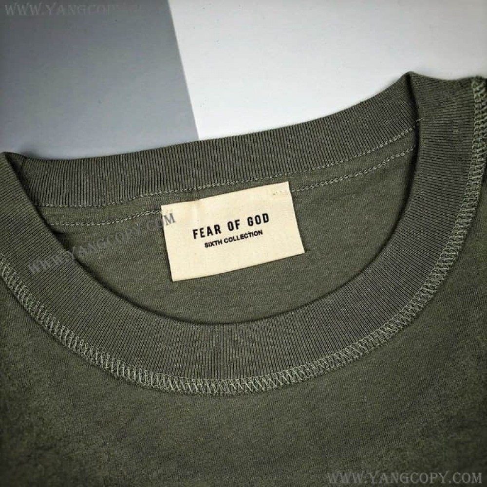 フィアオブゴッド スーパーコピー FG Tシャツ グリーン fit11955