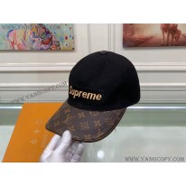 ルイヴィトン コピー ×シュプリーム キャップ Perforated Camp Cap navy 2色 vuk83095