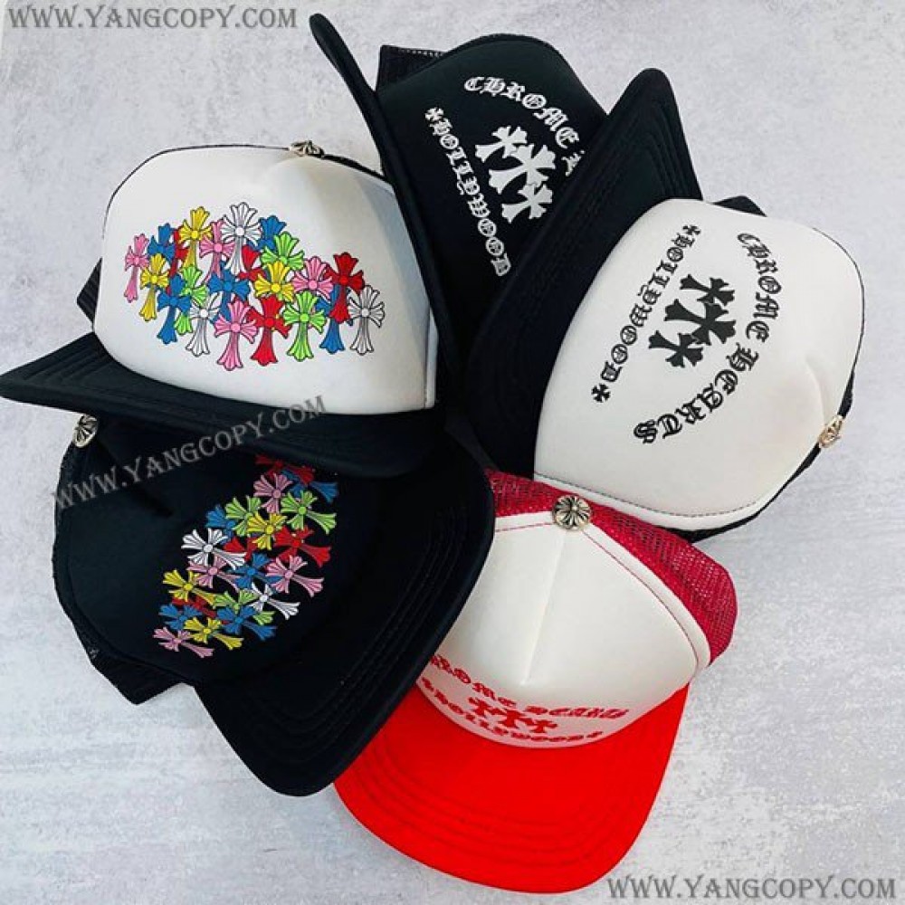 クロムハーツ 偽物 キャップ CAP カラフルクロス キャップ 3クロスキャップ King Taco Kuw26397