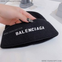 バレンシアガ スーパーコピー ロゴインターシャ ニット帽 ​ bag25726