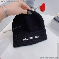 バレンシアガ スーパーコピー ロゴインターシャ ニット帽 ​ bag25726