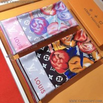 ルイヴィトン 偽物 シルク ストール M76907