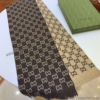 グッチ 偽物 ウール マフラー gux82828