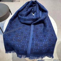グッチ 偽物 グラフィックカシミヤスカーフ gug75551