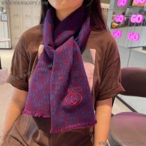 グッチ スーパーコピー グラフィックカシミヤスカーフ gul58233