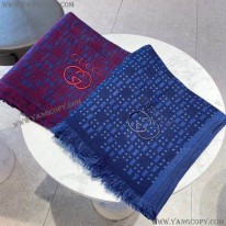 グッチ スーパーコピー グラフィックカシミヤスカーフ gul58233
