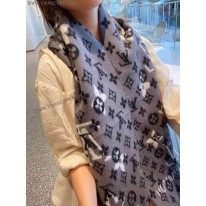ルイヴィトン 偽物 メンズ カシミヤ タッセル マフラ M76377 M76377