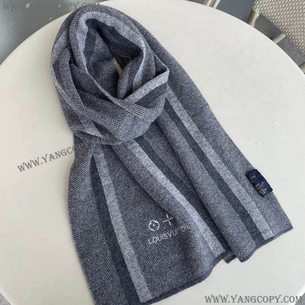 ルイヴィトン 偽物 メンズ カシミヤ タッセル マフラ vur99682