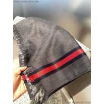 グッチ スーパーコピー グラフィックストライプ カシミヤスカーフ gul24512
