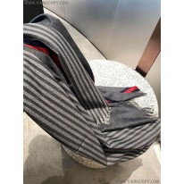 グッチ スーパーコピー グラフィックストライプ カシミヤスカーフ gul24512