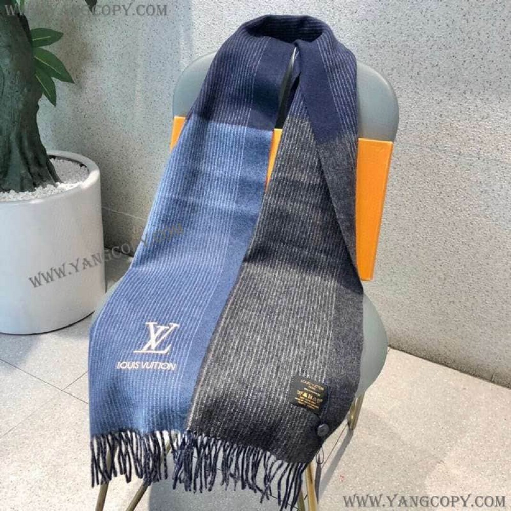 ルイヴィトン スーパーコピー カシミヤ タッセル マフラ vua50580