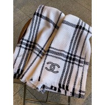 シャネル 偽物 ストール ウール シルク カシミヤ CC shw80199