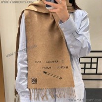 ロエベ 偽物 カシミア マフラー A0257320