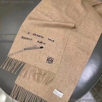 ロエベ 偽物 カシミア マフラー A0257320