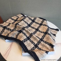 シャネル コピー 肌触り最高なフリンジカシミヤストール shz11332