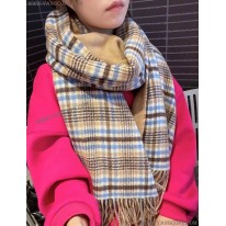 ロエベ スーパーコピー チェック スカーフ カシミヤ loe57570