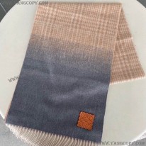 ロエベ コピー チェック スカーフ カシミヤ lod88517