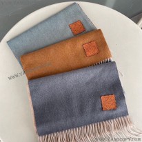 ロエベ コピー チェック スカーフ カシミヤ lod88517