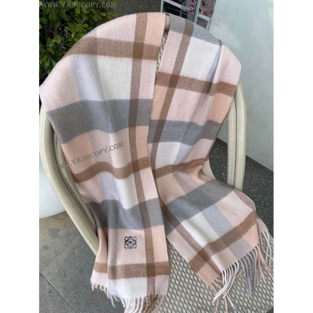 ロエベ スーパーコピー ストライプ スカーフ カシミヤ lot55767