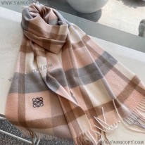 ロエベ スーパーコピー ストライプ スカーフ カシミヤ lot55767