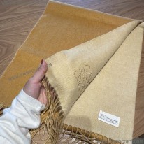 ロエベ 偽物 バイカラー スカーフ ウール カシミヤ lok78539