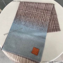 ロエベ 偽物 チェック スカーフ カシミヤ loe78781