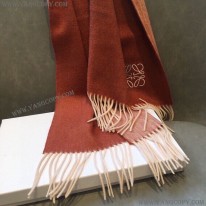 ロエベ 偽物 バイカラー スカーフ ウール カシミヤ loa01676
