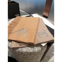 シャネル スーパーコピー ストール ウール シルク カシミヤ CC shw31014