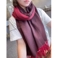 ロエベ スーパーコピー バイカラー スカーフ ウール カシミヤ loc68186