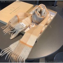バーバリー 偽物 クラシック カシミヤ チェック マフラー Bax60663