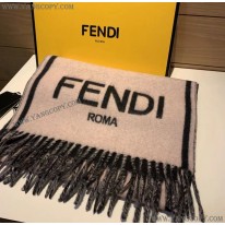 フェンディ マフラー スーパーコピー スカーフ ウール インターシャ タッセル fen37688