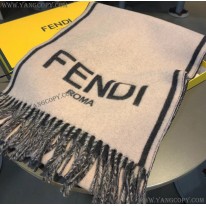 フェンディ マフラー スーパーコピー スカーフ ウール インターシャ タッセル fen37688